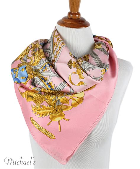 pink hermes scarf|hermes scarf cost.